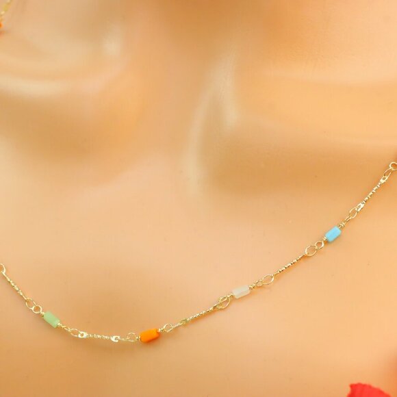 "New Beautiful Design Necklace Chain for Women/Girls, Gift, N599 - Picture 8 of 10